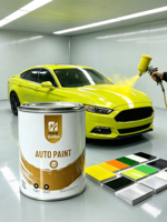 Peinture automobile couleur unie, forte couvrance, couleur pure et uniforme, peinture acrylique 1K 2K pour la retouche automobile
