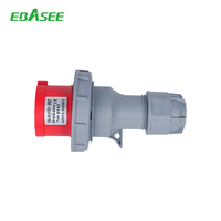 Prise et Fiche Industrielles Étanches à l'Eau et à la Poussière EBASEE ou OEM 16A / 32A / 63A / 125A IP44 IP67 3/4/5 Broches