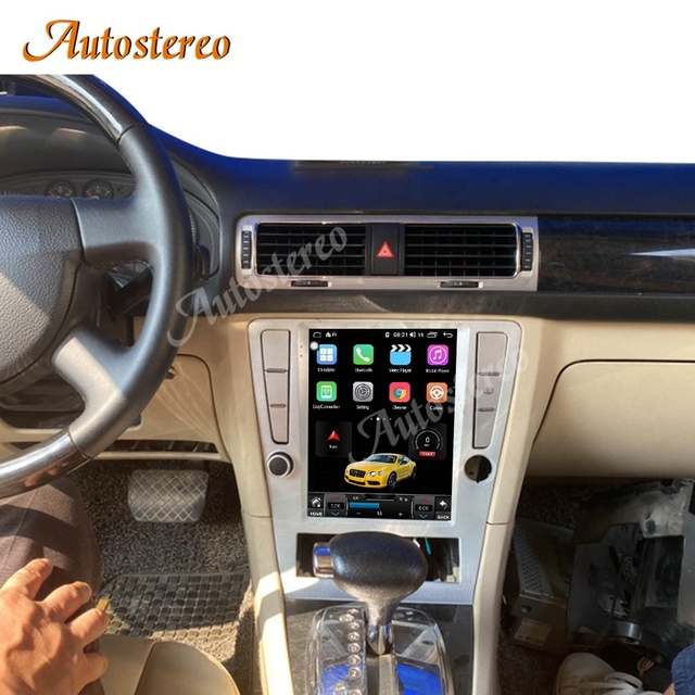 For VW Volkswagen Passat B7 2009-2011 Android 10 64G Vertical Tesla Screen Car GPS Navigation Stereo Head Unit Multimedia Player