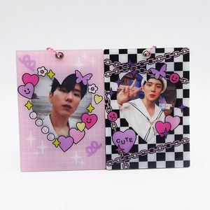 Vente en gros de porte-cartes photo Kpop personnalisés avec votre propre design, style coréen mignon, porte-cartes pour collectionner les photos des stars - Product Image 5