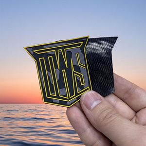 Patchs en PVC souple 3D personnalisés, logo en silicone gaufré à chaud, velcro, crochets et boucles, patchs en caoutchouc PVC transparent, cousus ou à coller sur les vêtements - Product Image 3