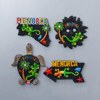 Kühlschrank Magnet Custom ized Lanza rote Spanien Bulgarien Harz Souvenir Print 3D Kühlschrank Magnete für City Tourist Souvenir