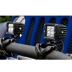 Soporte de luz tipo X de acero para montaje en parachoques delantero para vehículos todoterreno, soporte para lámpara LED - Product Image 4