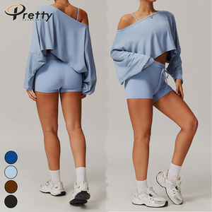 Athleisure Smock, ropa deportiva para mujer, Top corto para mujer, ropa de gimnasio, ropa deportiva para mujer, ropa de gimnasio, blusa de entrenamiento - Product Image 5