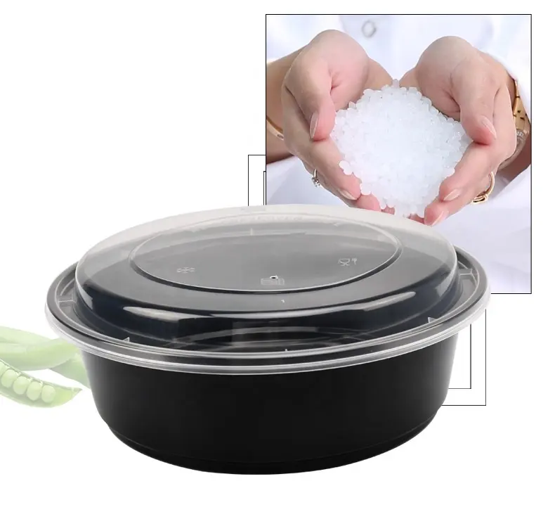 Boîtes de préparation de repas, 32oz, 1 compartiment, assiettes, Bento, récipients pour aliments, vente en gros, pièces