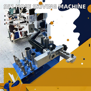 Machine à dégarnir les flexibles hydrauliques manuelle YUKEN S51, 1/4 à 2 pouces, avec composants PLC, 380V, pour le dégarnissage des flexibles - Product Image 3