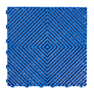 Material de Polipropileno de Color Azul para Baldosas de Piso de Garaje, Plástico Encastrable para Taller Mecánico - Product Image 1