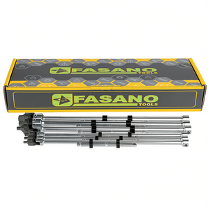 Jeu de clés à douille Fasano Tools 619H/S6, 10 pièces, kit de réparation automobile - Product Image 2