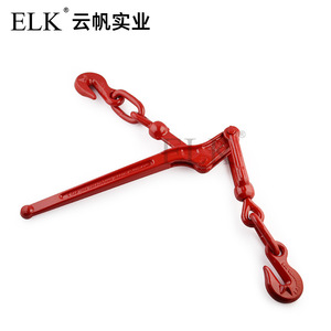Tendeur de chaîne à levier Elk 6mm 7mm 8mm 10mm 13mm en acier allié haute résistance forgé à la presse, conception de crochet de fixation pour le contrôle du fret - Product Image 1
