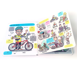 Usine personnalisée enfants conseil livre édition services d'impression carton enfants livres impression photo soulever le rabat conseil livre - Product Image 3
