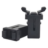 Loquet de porte miniature en plastique à poussoir, loquet à ouverture par pression pour équipement électronique, enregistreur vocal GDL-2 - Vente chaude