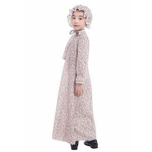 Costumes pour enfants grand-mère loup <span class=keywords><strong>Cosplay</strong></span> Costume conte de fées Costume à thème robes florales pour filles fête Halloween <span class=keywords><strong>Cosplay</strong></span> - Product Image 2