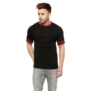 Trendy Short Sleeve <b>T</b> Shirt 200GSM Cotton Soft Summer Casual Wear Breathable Street Style Tee Custom OEM Private Label Supplier - Product Image 1