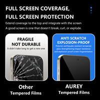 Protection d'écran en verre trempé anti-explosion, couverture intégrale, confidentialité garantie, pour iPhone 16 15 14 13 12 11 Pro Max
