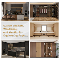 Gabinetes de Cocina para Programa de Exportación Internacional de Soluciones Modulares Personalizadas Premium de PA