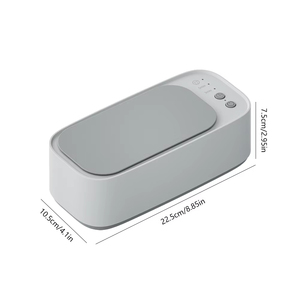 Máquina de Limpieza Ultrasónica Portátil de 45KHZ, Limpiador de Alta Frecuencia con Vibración y Temporizador de 360° para Joyería/Gafas/Herramientas de Maquillaje - Product Image 5