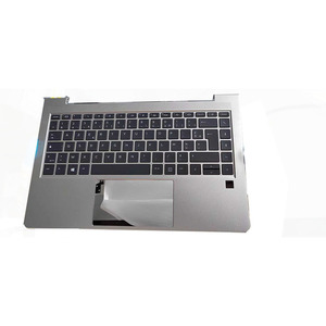 Coque supérieure avec repose-poignets et clavier US/<span class=keywords><strong>FR</strong></span>/SP/LA/BR, uniquement pour HP Elitebook 640 G9 <span class=keywords><strong>645</strong></span> G10, couleur argent JL1 - Product Image 1
