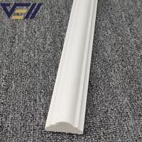 VELL Plinthe décorative moderne blanche en PS pour sols intérieurs, vente en gros