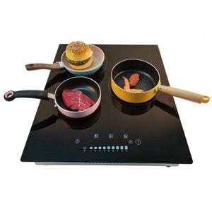 Built-in 3 Zone Infrared Hot Plates Stove Touch Control Infrared Cooker 220V - Product Image 3
