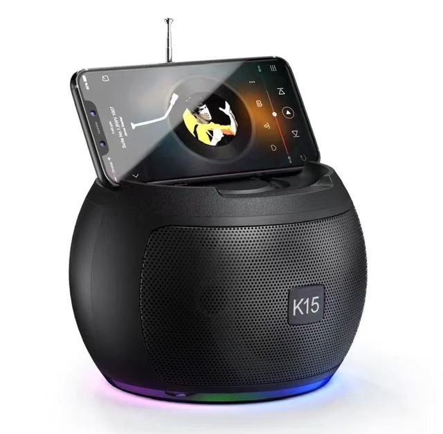 Wholesale Subwoofer Wireless TF Card Outdoor Camping Portable Speaker Spherical Solar Energy Wireless Speaker