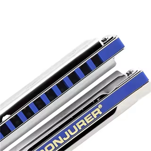CONJURER 10 Trous Blues <span class=keywords><strong>Harpe</strong></span> Harmonica Diatonique Professionnel Orgue à Bouche Avec Bonne Méthode de Prononciation - Product Image 6