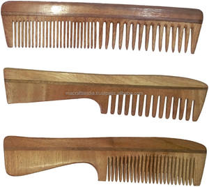 <span class=keywords><strong>Peigne</strong></span> à cheveux en bois naturel antistatique de qualité supérieure, écologique, très vendu, pour femmes, vente en gros - Product Image 2