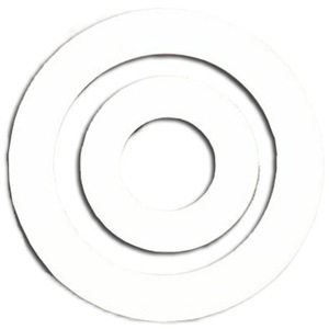 คอนาน ปีทีเอฟอี ปะเก็นแบบแบน DN25 32 40 50 65 80 แหวนซีลสารเคมีชนิด D - Product Image 3