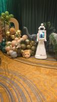 360 °   Robot photomaton rotatif automatique avec télécommande pour les événements de mariage, durable, avec étui de transport