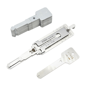 Bán Sỉ Lishi Tool Bộ Giải Mã Chìa Khóa Xe Hơi Màu Bạc Hon66 Ign 3 Trong 1 Bộ Giải Mã Chìa Khóa Xe Hơi Cho Khóa Xe <span class=keywords><strong>Honda</strong></span> - Product Image 1