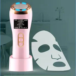 Beperfect Skin Cleansing Rejuvenation Machine Hot And Cool Treatment Sonic Vibration Wrinkle Remover Facial Massager
