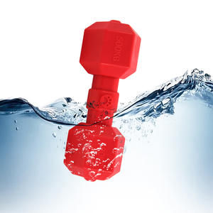 Özel gıcırtılı dambıl şekli köpek çiğnemek oyuncak dayanıklı TPR eğitim <span class=keywords><strong>Pet</strong></span> çiğnemek oyuncaklar çevre dostu dişler taşlama günlük hediye köpekler için - Product Image 5