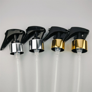 28/410 24/410 Gold <strong>Aluminum</strong> <strong>Mini</strong> <strong>Trigger</strong> <strong>Sprayer</strong> Black White clear Plastic Head Button Switch <strong>Trigger</strong> - Product Image 3