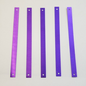 Wholesale 5*75mm <strong>Rectangle</strong> Loose <strong>Sequins</strong> Paillette PET Assorted Colors Dress Clothing Accessories - Product Image 5