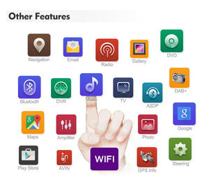 Écran tactile de navigation Android de style vertical 10,<span class=keywords><strong>4</strong></span> pouces pour Volkswagen VW <span class=keywords><strong>Golf</strong></span> 2015, écran radio, lecteur multimédia de voiture - Product Image 5