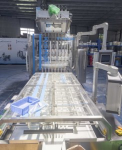 Complete Line Multi-lane 8/<b>10</b>/<b>12</b> Lanes Yeast Instant Coffee Whey Milk Powder Automatic Stick Packing Machine - Product Image 2