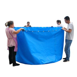 <span class=keywords><strong>Pecera</strong></span> Plegable Flexible de Larga Duración de <span class=keywords><strong>100</strong></span> Galones (10000 <span class=keywords><strong>Litros</strong></span>) para Alimentación de Peces - Product Image 1