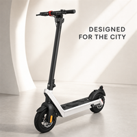 Scooter Eléctrico Listo para Enviar, Scooter Eléctrico de Largo Alcance (55 km), Scooter Eléctrico, Patinete Eléctrico, Scooter de Movilidad con Batería Desmontable de Carga Rápida