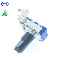YH usine Haute qualité RK12L RV11 11mm 4 broches horizontal montage sur circuit imprimé Potentiomètre 1k 2K 4.7K 5k 10k 20K 47K 50k 100k 500k 1M