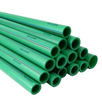 Tuyau PPR PN25 S2.5 20-63mm en polypropylène copolymère aléatoire pour l'alimentation en eau chaude résidentielle