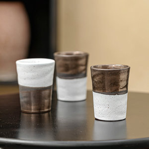 Ceramic <b>Tea</b> <b>Mugs</b> Matte Retro Design For Hotel Restaurant Coffee Cup 10 Oz Solid Color - Product Image 4