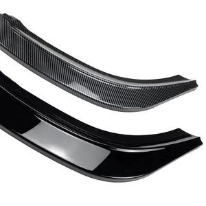 Front Lip Splitter Piano Black Carbon Fiber Texture For Hyundai I30 MK2 MK2.5 2012-2017 - Product Image 5