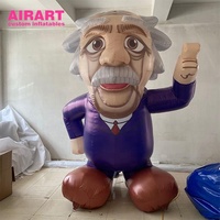 Grand-père gonflable personnalisé, mascotte de personnage de dessin animé gonflable utilisée pour la publicité