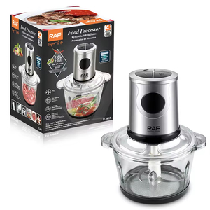 Picadora de Alimentos Inteligente para el Hogar, Picadora de Carne Eléctrica de Gran Capacidad de 250 W con Cuchillas en Forma de S de 360 Grados, Libre de BPA - Product Image 5