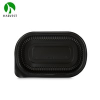 Boîte à lunch jetable, accessoires de cuisine, récipient alimentaire, récipient alimentaire en plastique jetable avec couvercle, plastique pour la maison