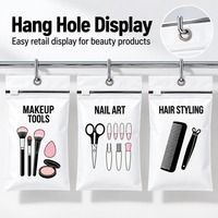 Sacs Ziplock avec trou de suspension pour pinceaux de lotion et gel à ongles - Emballage personnalisé biodégradable et anti-rayures