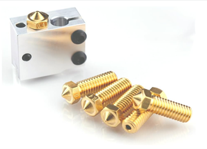 <span class=keywords><strong>Boquilla</strong></span> de latón V6 <span class=keywords><strong>Volcano</strong></span> CHT 1,75mm 0,4/0,6/0,8/1,0/1,2mm Boquillas de alto flujo para actualización de impresora 3D Hotend - Product Image 5