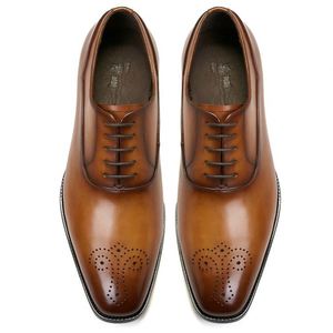 Nouvelles Bottes Plateformes Tendance pour Femmes, Bout Carré, en Cuir Véritable, à Lacets, Respirantes et Légères, Idéales pour le Travail et l'Université - Product Image 2