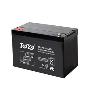 Fabricante <span class=keywords><strong>TOYO</strong></span>, batería AGM de ciclo profundo de 12V, baterías internas Agm, placa de plomo y ácido, precio SMF Solar 60ah, baterías solares - Product Image 3