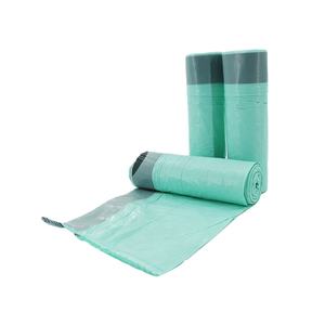 ถุงขยะรีไซเคิลเป็นมิตรกับสิ่งแวดล้อม100% ย่อยสลายได้ถุงขยะรีไซเคิลโลโก้ฟรีสีเขียว - Product Image 1