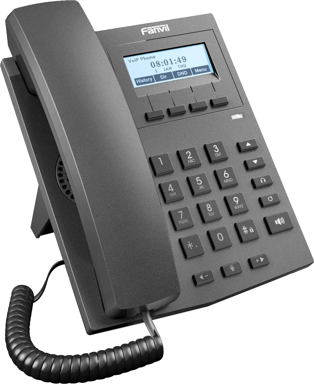 Fanvil X1/X1PエントリーレベルIP電話2 SIP回線オフィス用VoIP SIP電話VoIP製品